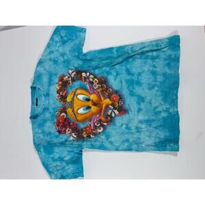 1998 Warner Bros Tweety Bird Tie-Dye T-Shirt Large